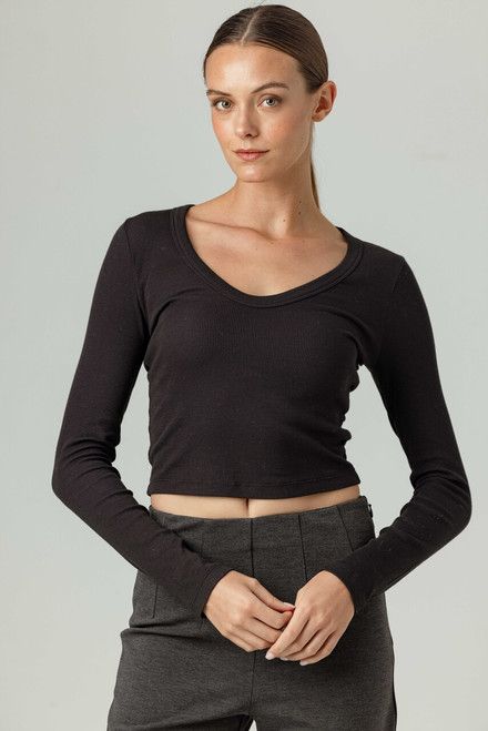 Valentina Longsleeve - Black